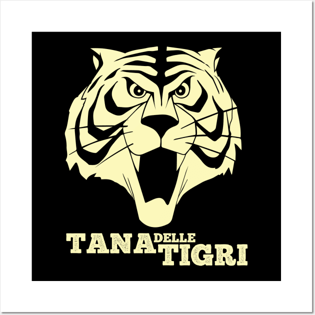 Tana delle Tigri, UOMO TIGRE - Tiger man Wall Art by SALENTOmadness